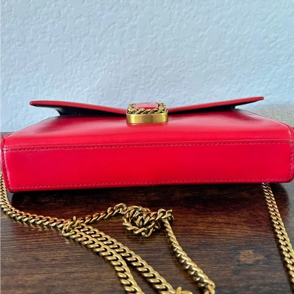 Marc Jacobs Red Leather Crossbody Bag - Picture 6 of 10